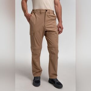 Northbound Gear "Zip-Off" Water Resistant Cargo Pant Shorts NWT